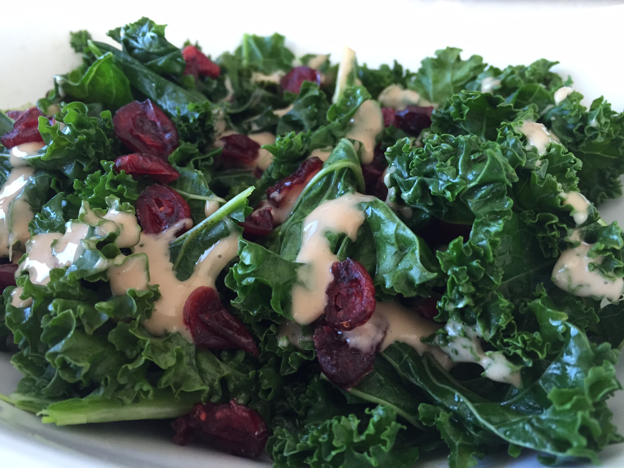 Kale and Cranberry